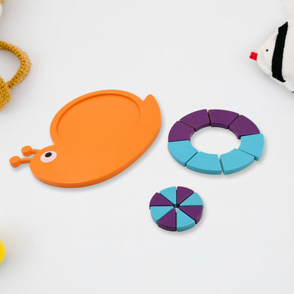Snail Puzzle for Kids – STEM Learning Toy for Ages 3-6 – close-up