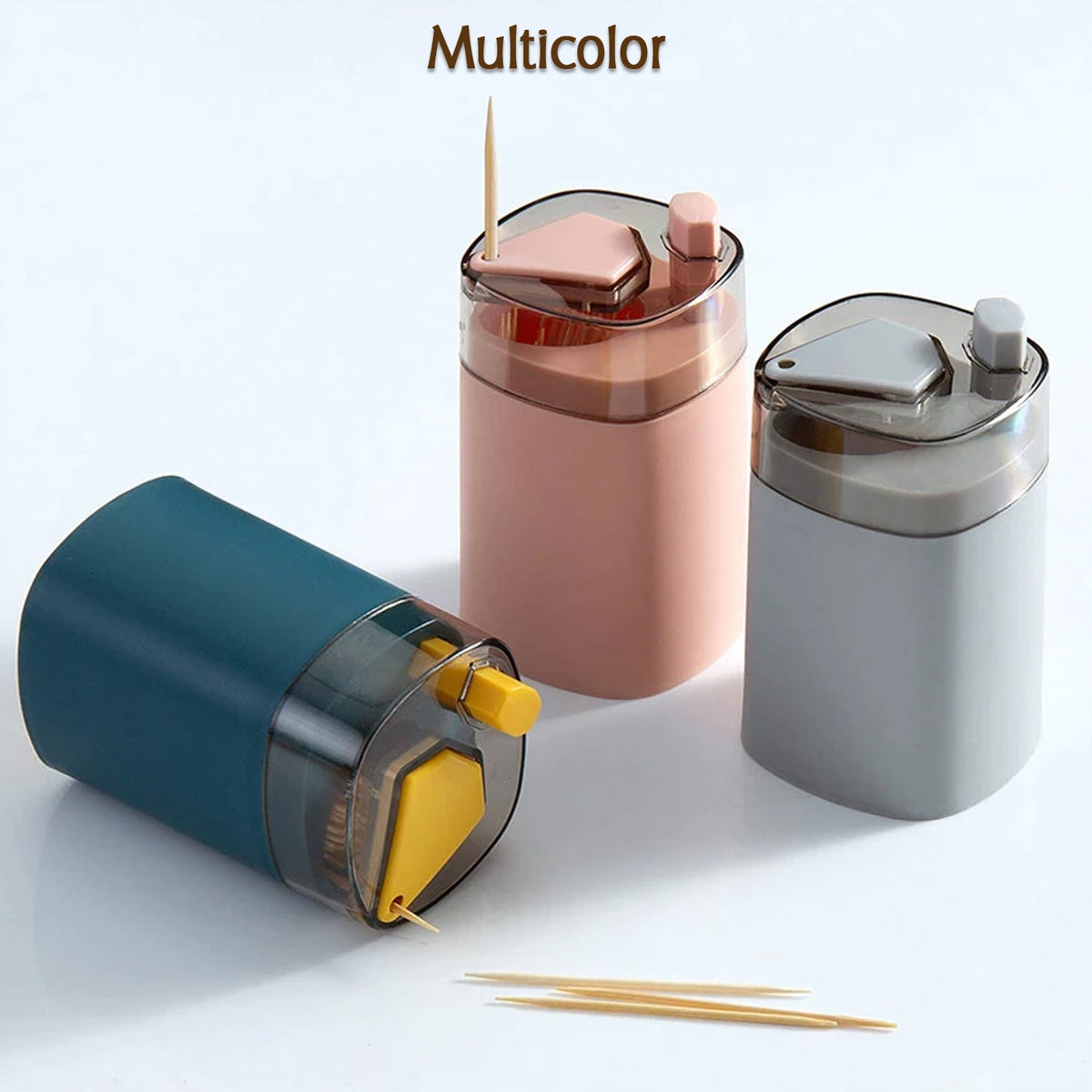 Automatic Toothpick Dispenser – Pop-Up Holder for Kitchen – view 9