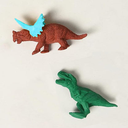 Dinosaur Puzzle Erasers – 5-Pc Kids Fun Stationery set – alternate view