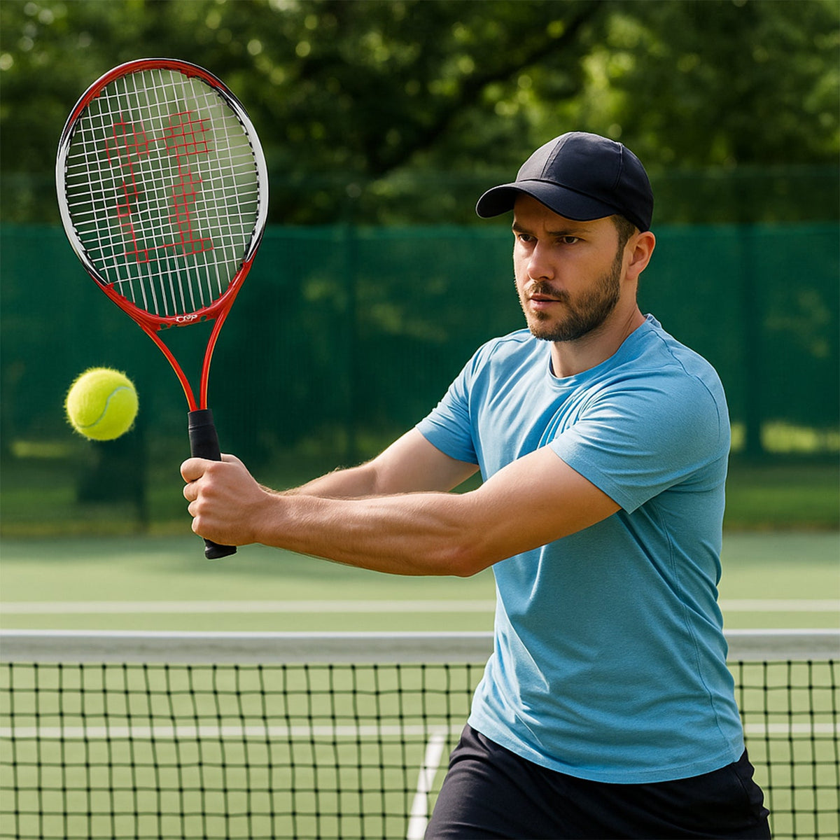 Professional Tennis Racket – Lightweight Aluminum Frame