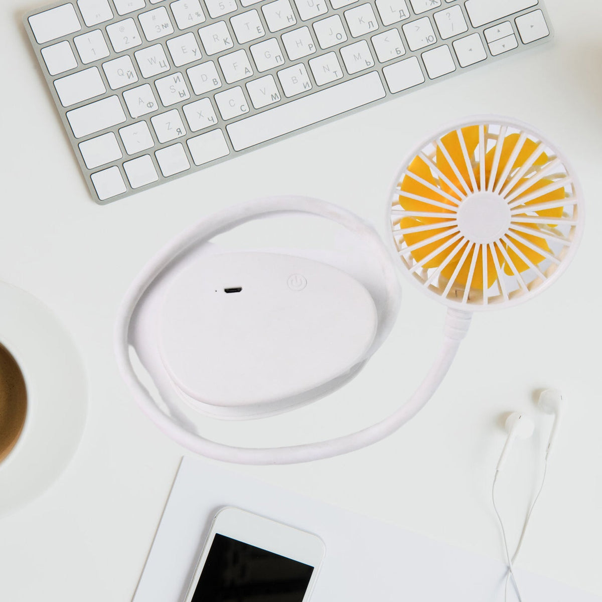 Mini USB Fan – Compact & Portable Desk Cooling – close-up