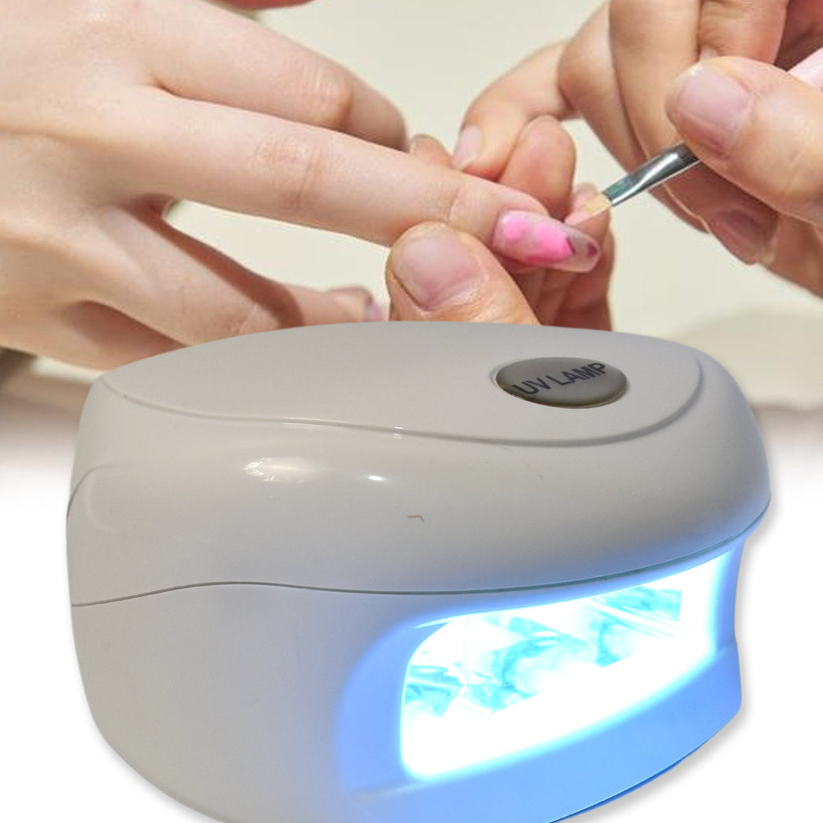 LED UV Nail Lamp 18W – Quick Gel Polish Curing & Nail Dryer – detail view