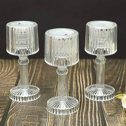 Crystal LED Desk Lamp – Portable Acrylic Glow – alternate view