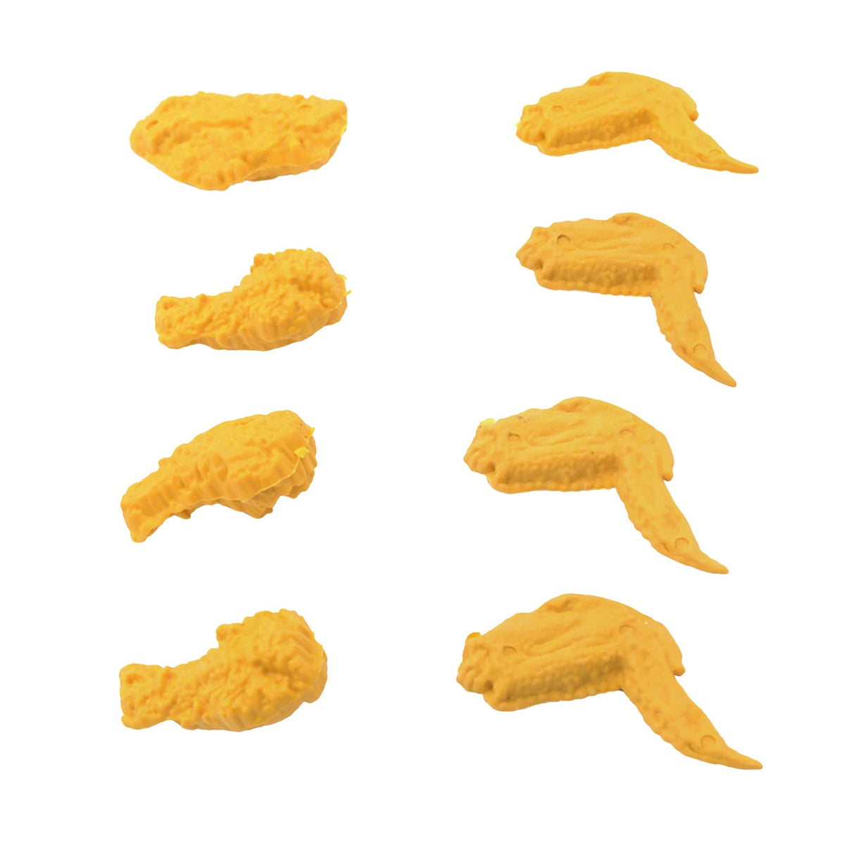 Chicken Erasers – Fun Wing & Leg set – view 7