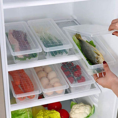 Freezer Storage Containers – 6-Pack 1500ML with Drain Plate – view 7