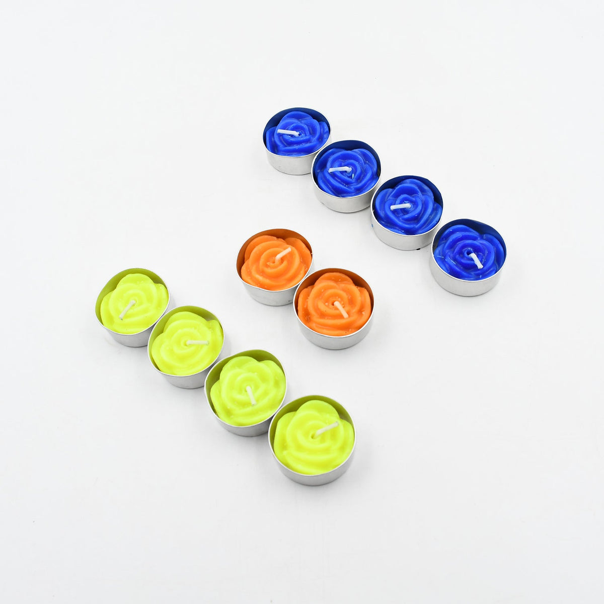 Rose Tealight Candles – Scented Floating Pack of 10 – detail view