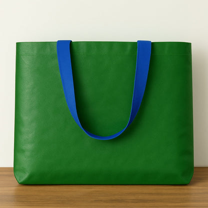 Large Eco-Friendly Shopping Tote Bag – Durable – close-up