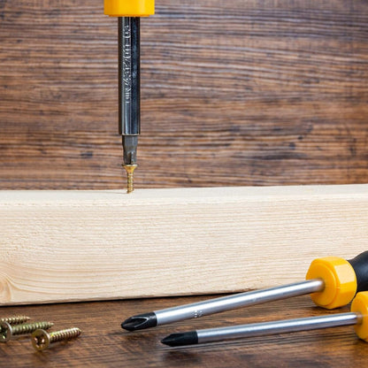 6-in-1 Hand Tool Kit – Durable Screwdrivers – close-up