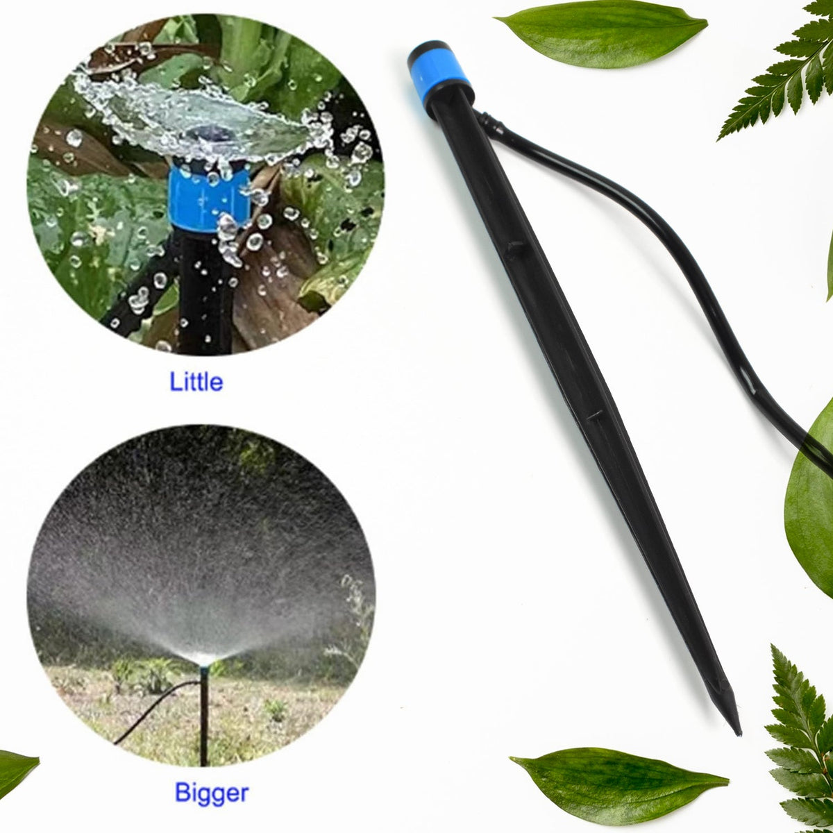 Garden Water Dripper – 360° Adjustable Flow – close-up