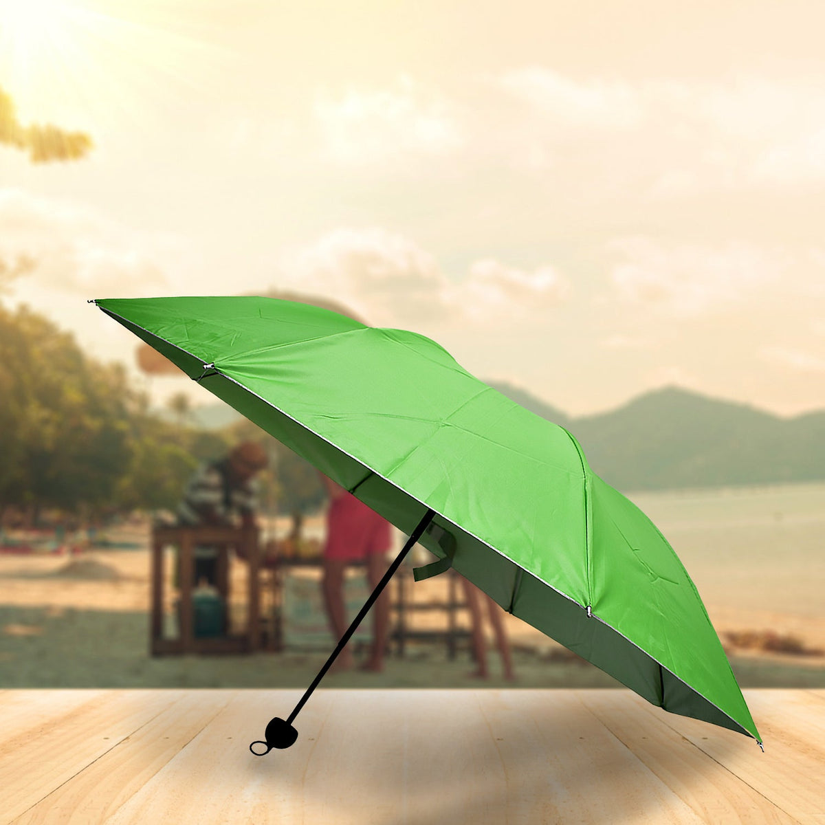 Foldable UV Umbrella – Compact Sun & Rain Protection – alternate view