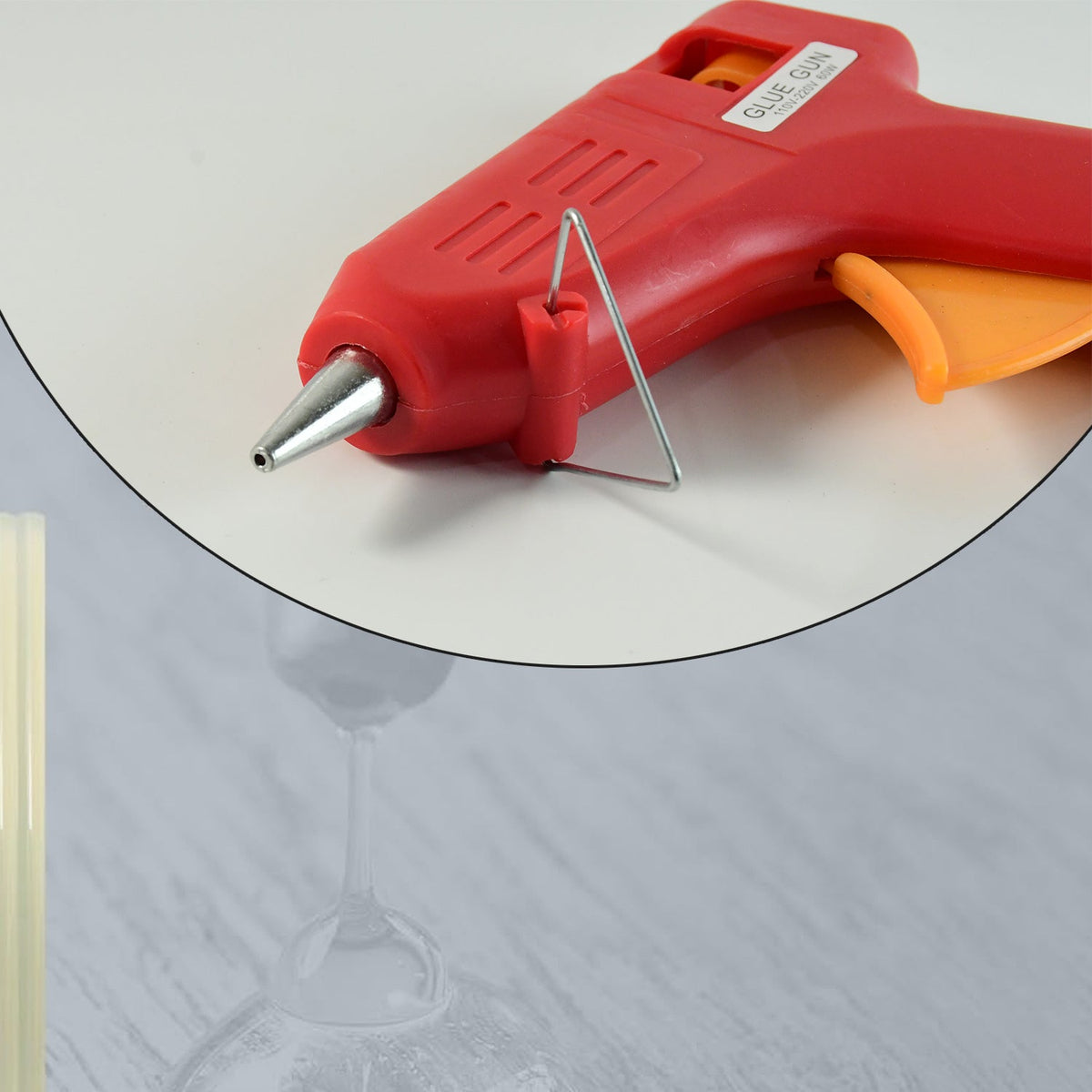 Hot Melt Glue Gun 60W – Professional Craft & Repair Tool – view 6