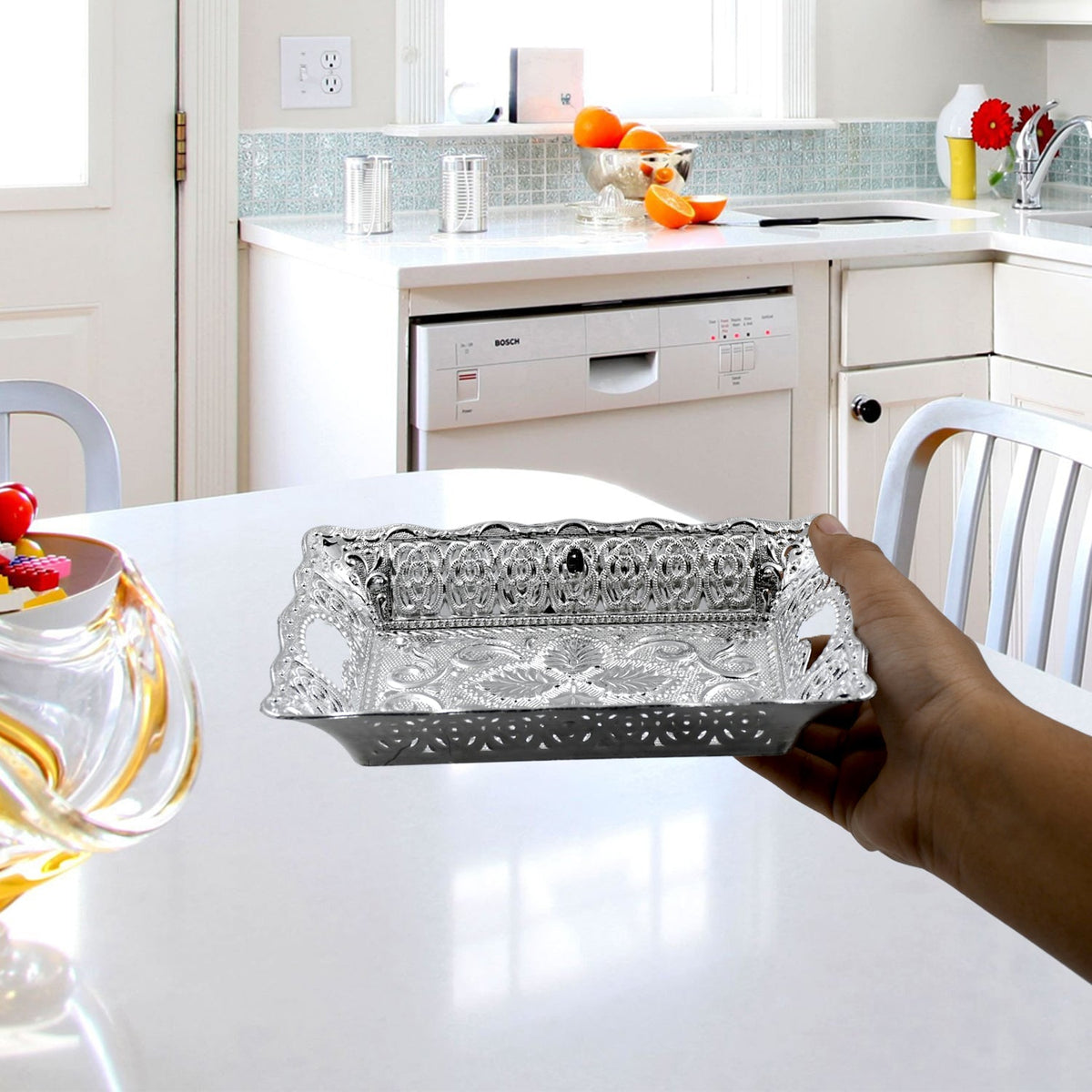 Mukhwas Serving Tray – Dry Fruit & Candy Plate