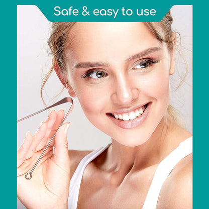 Copper Tongue Cleaner – Fresh Breath & Oral Hygiene – detail view