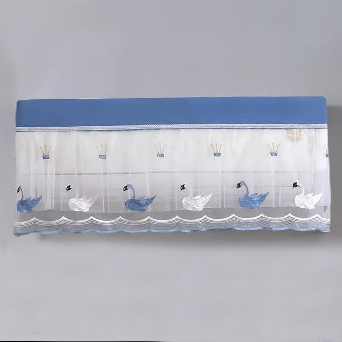 AC Dust Cover for 1 Ton Split AC – Designer & Washable – detail view