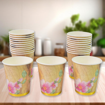 Disposable Paper Cups – Mixed Design 24 pcs