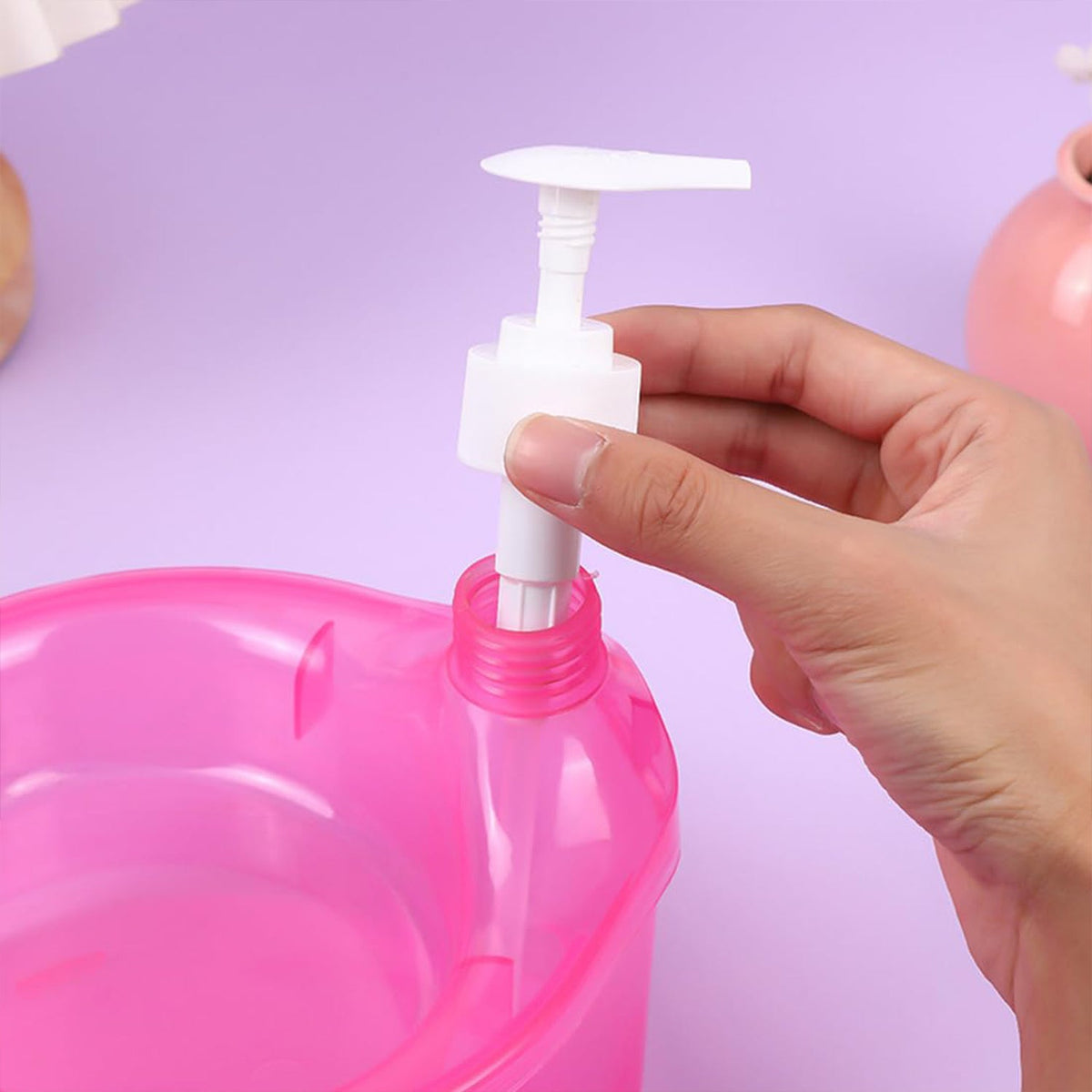 Soap Dispenser with Sponge Holder – 2-in-1 Kitchen Organizer – view 6