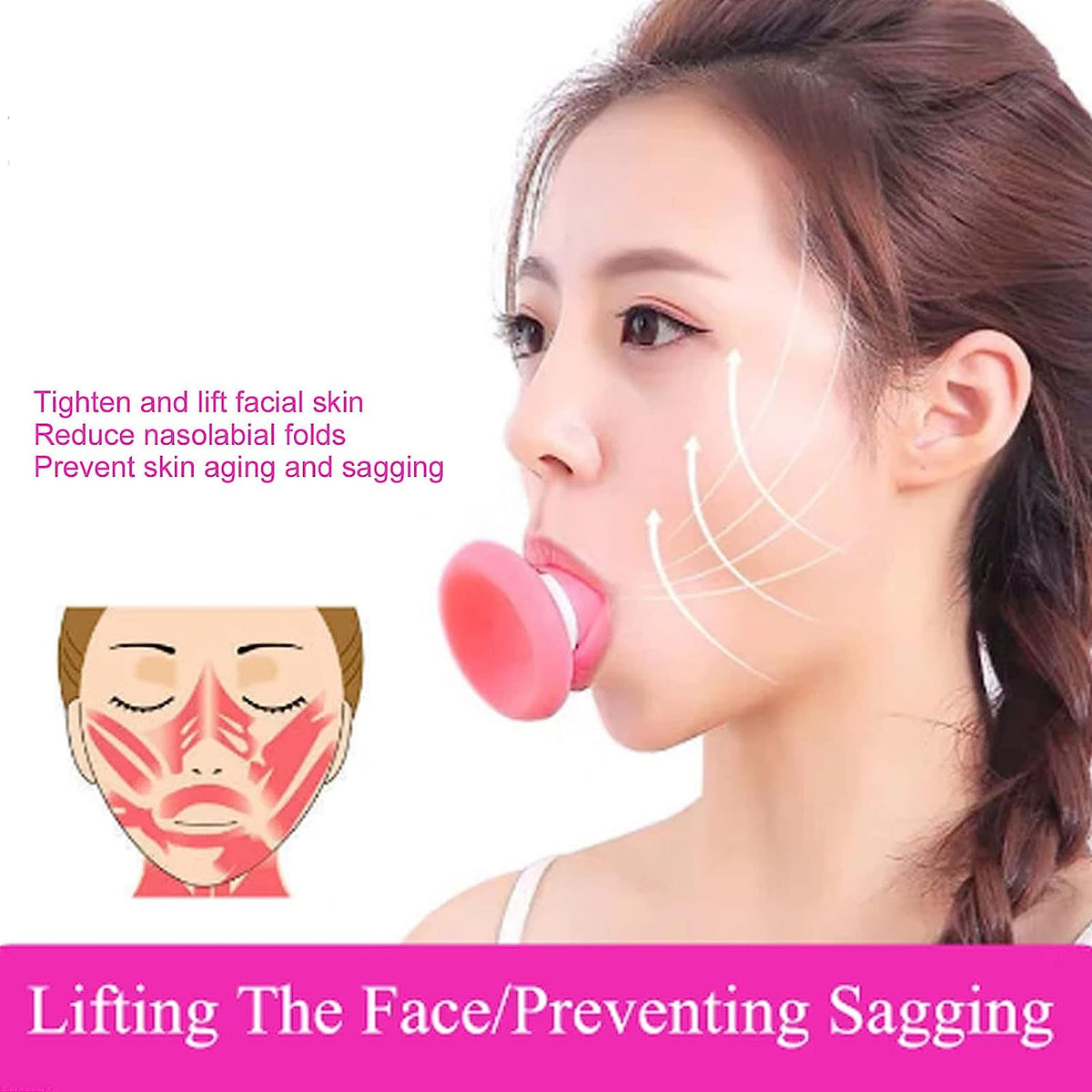 Silicone Facial Jaw Exerciser – Slimmer Face & Stress Relief – view 7
