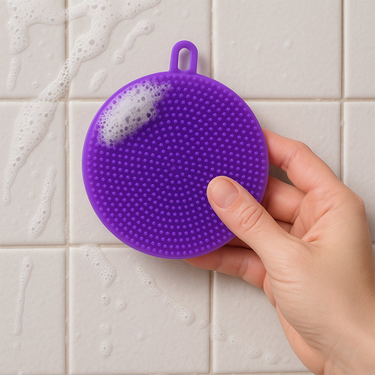 Silicone Dish Scrubber – Mildew-Free, Heat Resistant – view 6