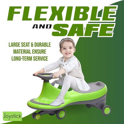Kids Ride on Toy Car – Premium Swing Car for Ages 1 to 8 – detail view