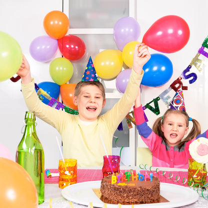 Party Balloons – 24 pcs Multicolor Latex set – close-up