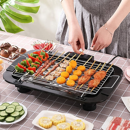 Electric Barbecue Grill 2000W – Indoor & Outdoor BBQ – close-up