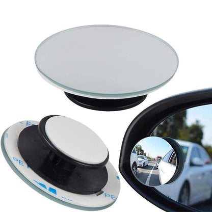 Blind Spot Mirror – Wide Angle Adjustable Convex (2 Pcs) – view 8
