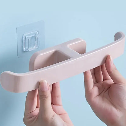 Self-Adhesive Towel Rack – Damage-Free Bathroom Storage – close-up