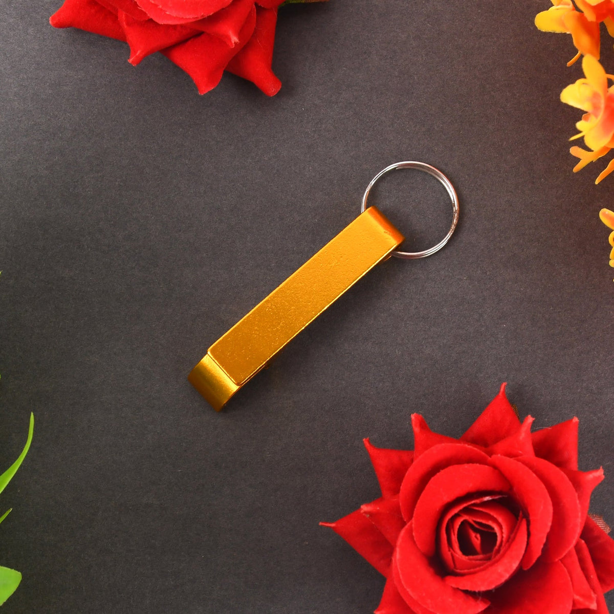 Stainless Steel Keychain – Durable Sleek Metal Key Ring – detail view