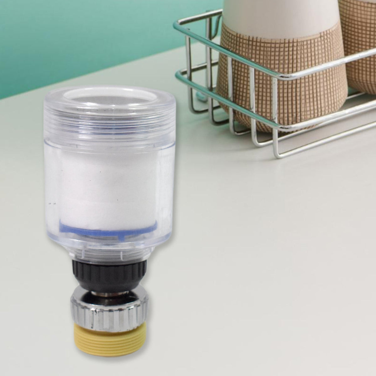 Swivel Faucet Aerator – 360° Rotatable & Foldable – close-up