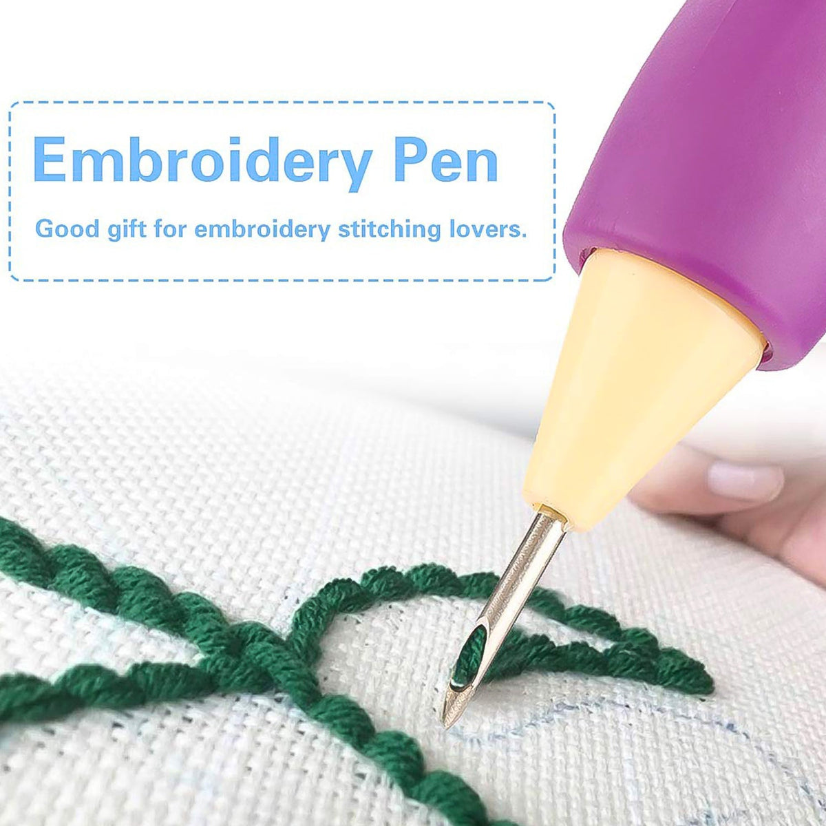 Punch Needle set – DIY Embroidery Craft Kit for Beginners – detail view