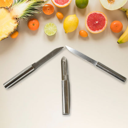 Kitchen Knife set – 3-Piece Stainless Steel Sharp Knives – detail view