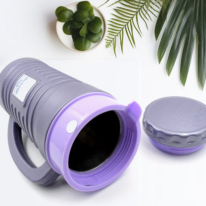 Insulated Flask – Stainless Steel Hot & Cold Travel Mug – alternate view