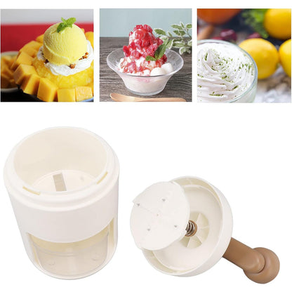 Portable Gola Maker – Manual Shaved Ice Machine – alternate view