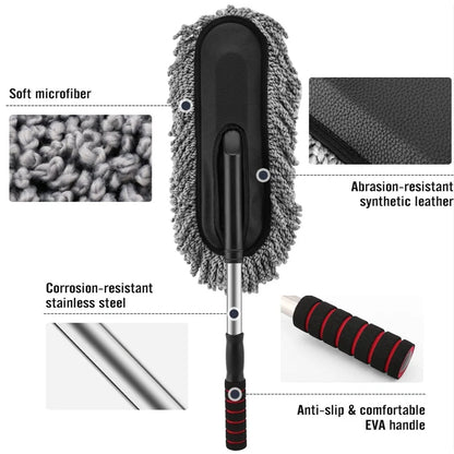 Car Duster – Retractable Handle Microfiber – view 6