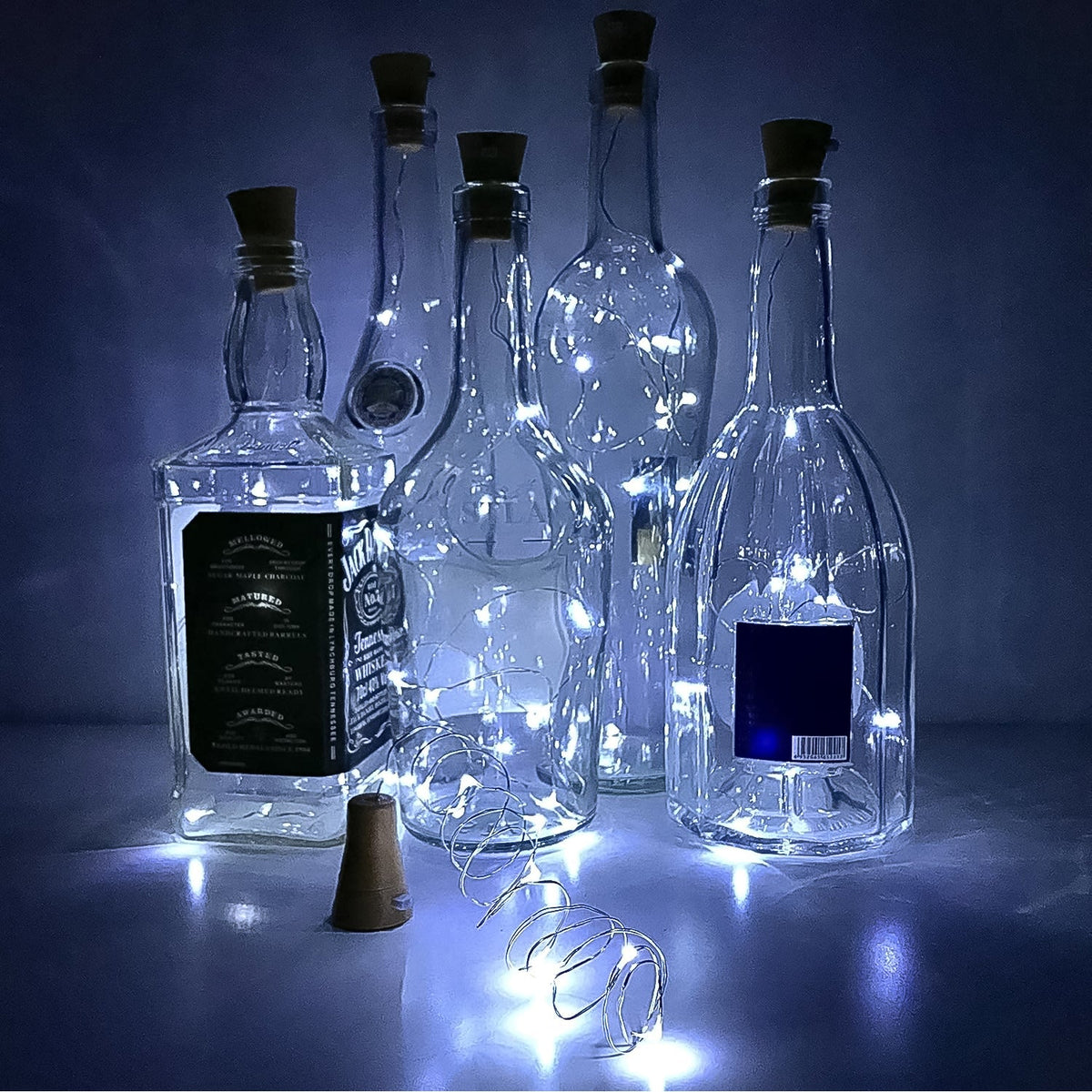 Wine Bottle Cork String Lights – 2M Multi LED Copper Wire – view 6