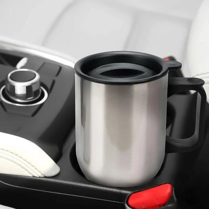 Insulated Coffee Mug – Stainless Steel Travel Cup with Lid – view 7