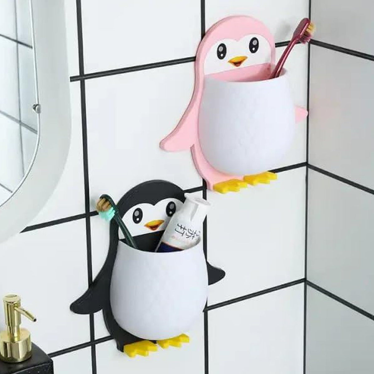 Penguin Storage Box – Wall Mount Organizer – view 7