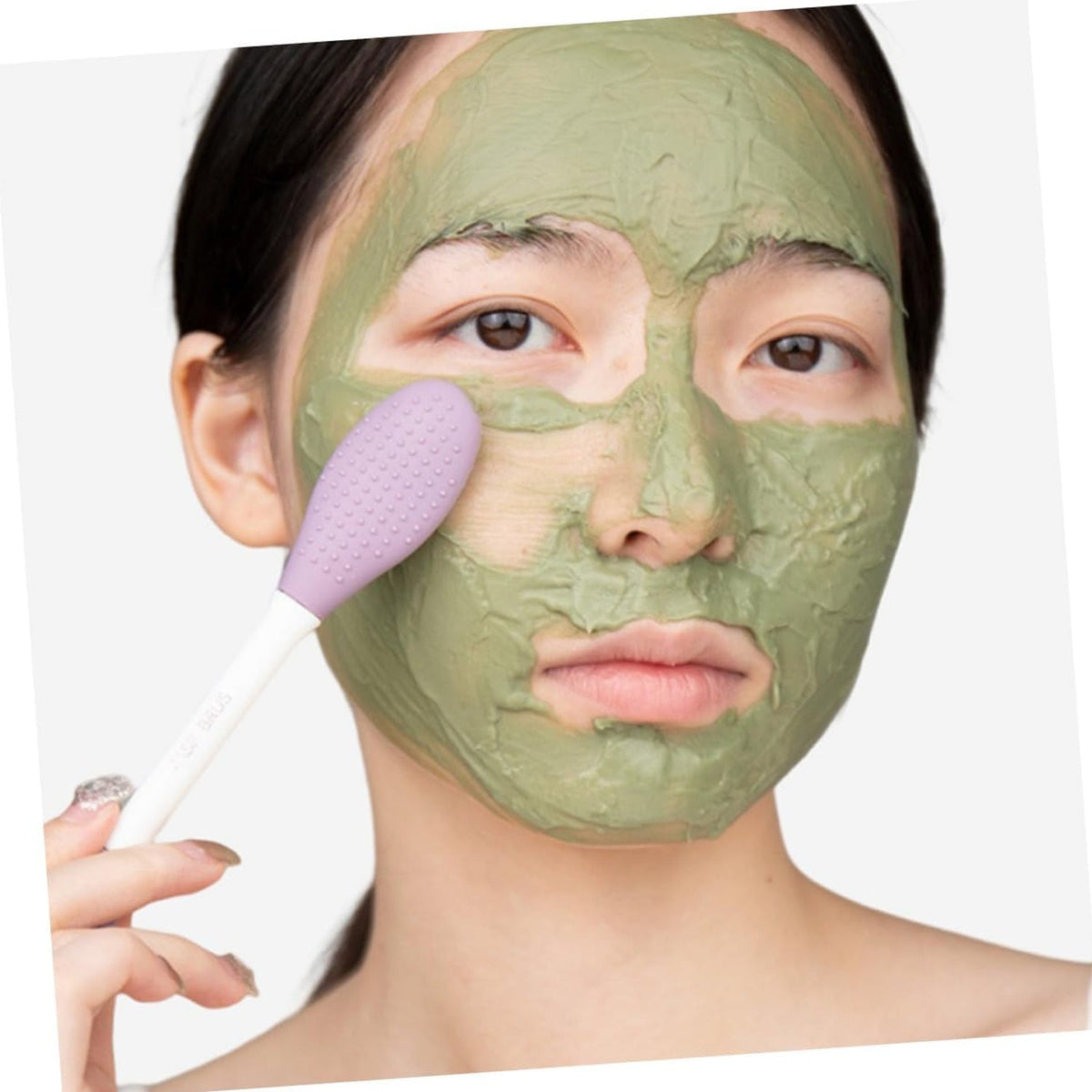 Double-Headed Silicone Mask Brush – Facial Cleansing – alternate view
