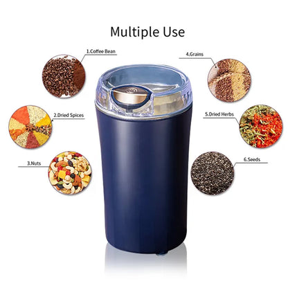 Coffee Grinder Blender – Portable 4-Blade Mini Mixer – view 7