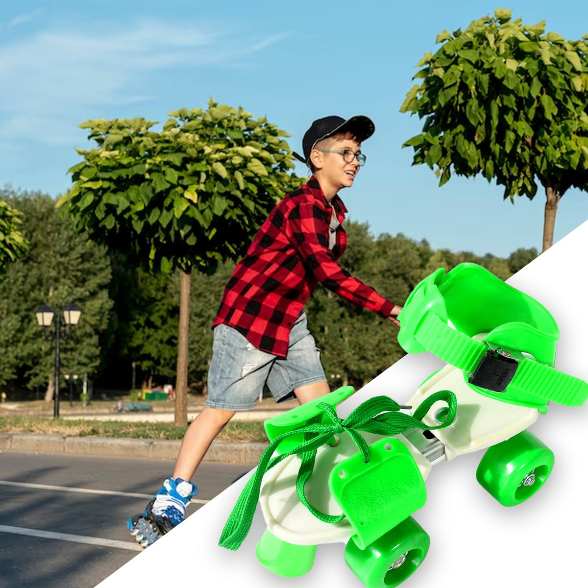 Kids Roller Skates – Adjustable, Comfortable & Safe – view 6