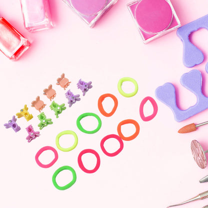 Kids Hair Accessories set – 22 pcs Mix Design – close-up