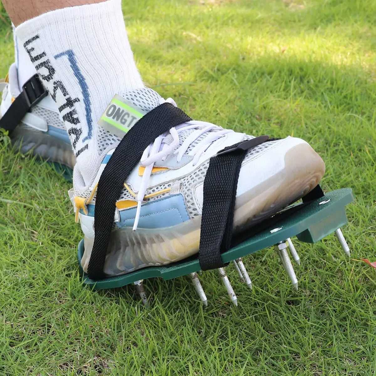 Lawn Aerator Sandals – Spiked Garden Shoes for Healthy Grass