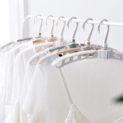 Portable Folding Hanger – 360° Rotating, Travel-Friendly – alternate view