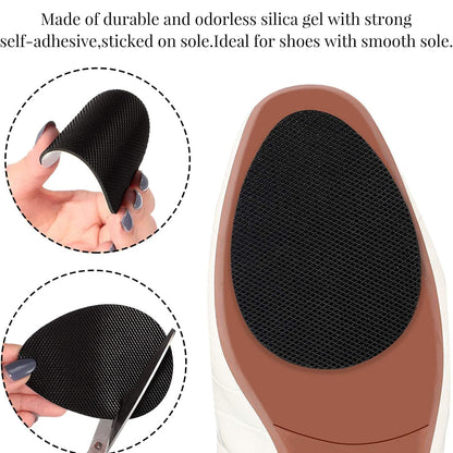 Non-Slip Shoe Pads – Rubber Sole Protectors for Heels – alternate view