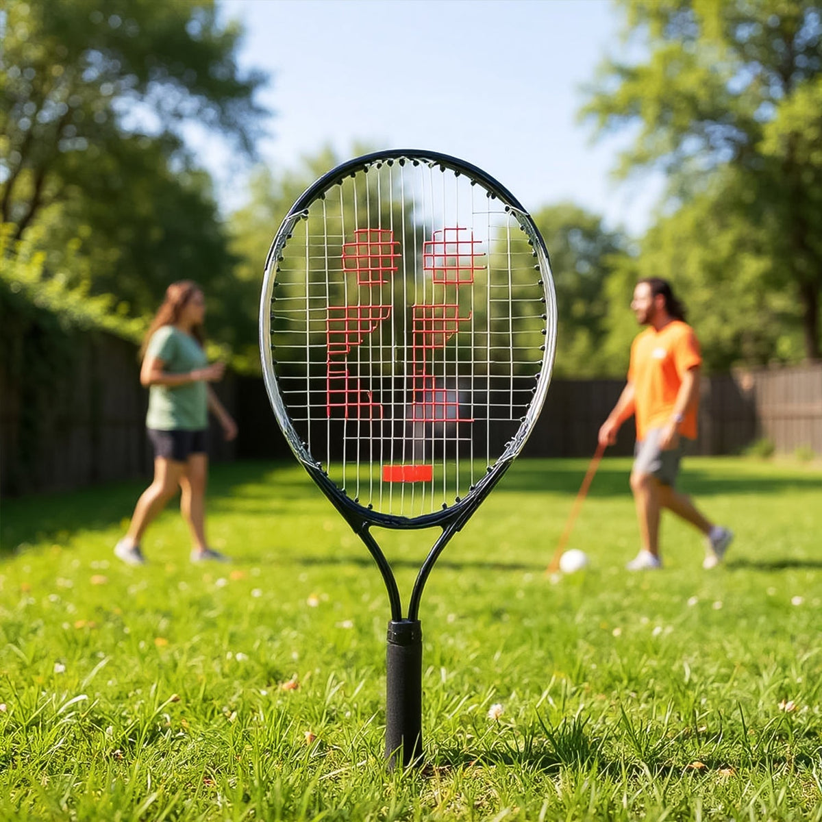 Lightweight Tennis Racket – Durable Aluminium Frame – view 6