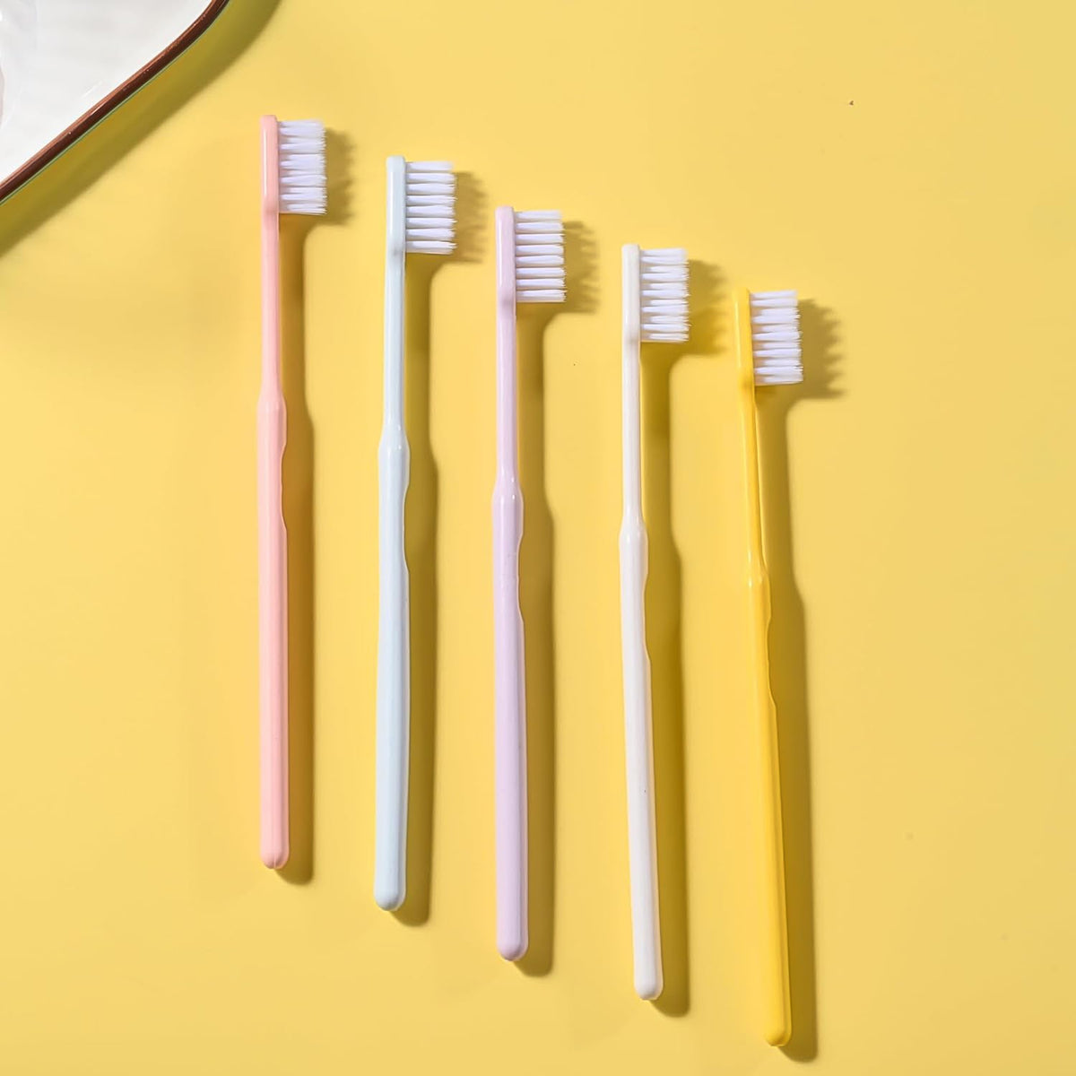 Soft Plastic Toothbrush set – 20 pcs with Travel Box – alternate view