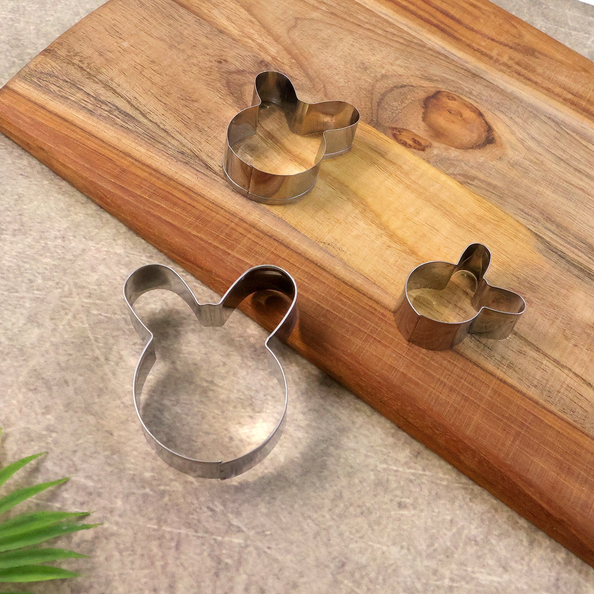 Stainless Steel House Shape Cookie Cutter set – 3 Durable – view 9