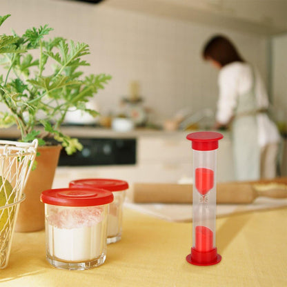 Sand Timer – 3-Minute Plastic Hourglass set