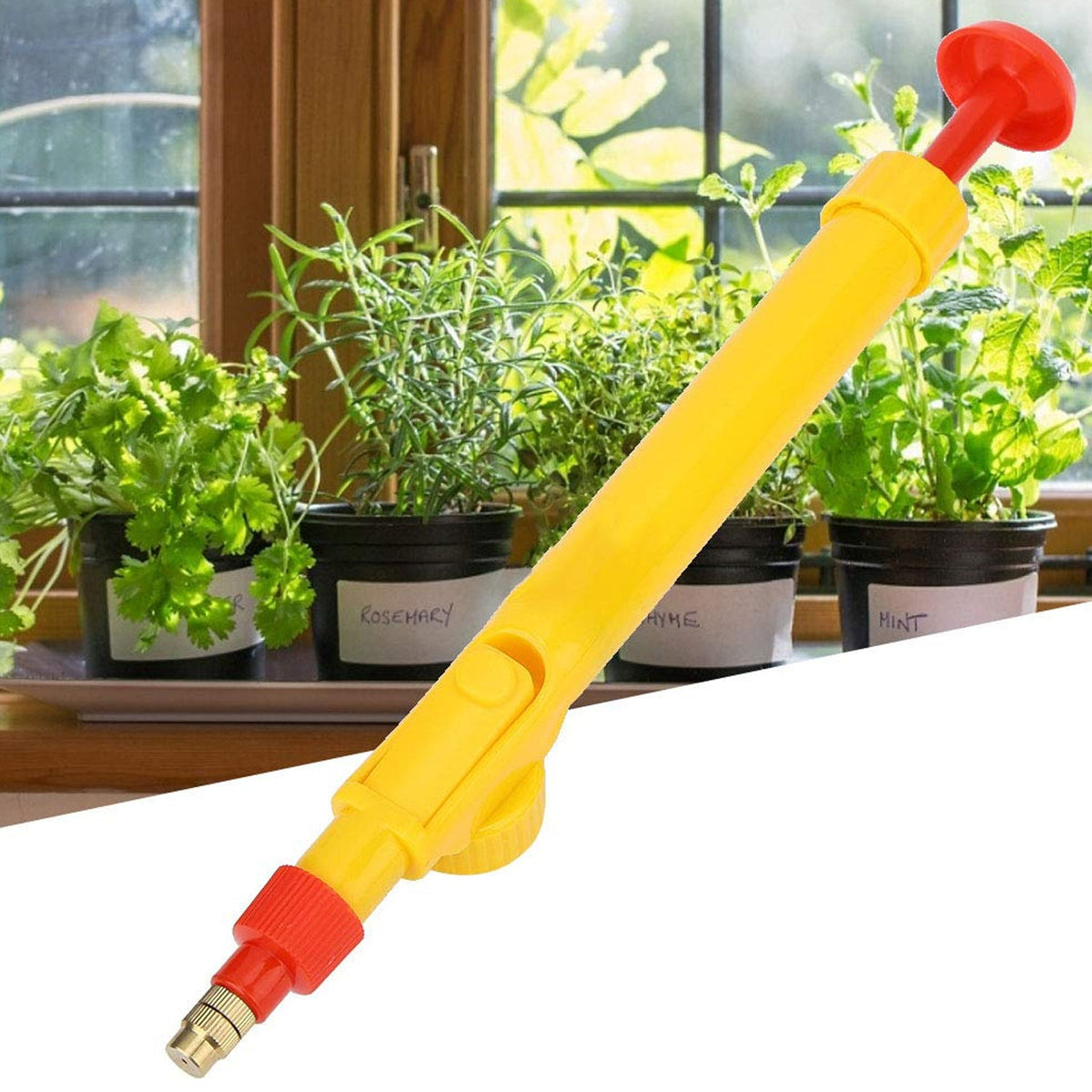 Garden Spray Nozzle – Adjustable Watering Sprayer – close-up