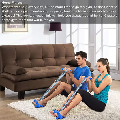 Foot Pedal Resistance Band – Full Body Home Workout – close-up